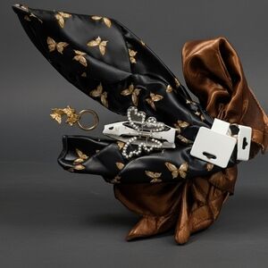 Butterfly Twillie, Keychain & Bejeweled Hair Claw